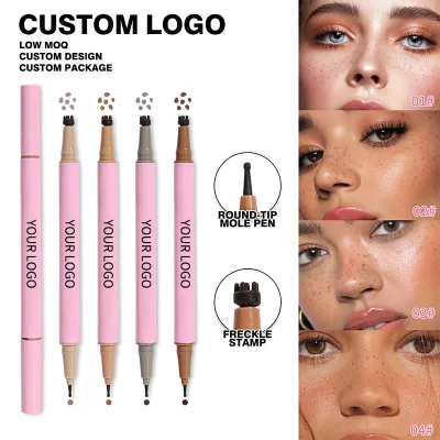 Matte Freckle Pen Long Lasting Waterproof Face Makeup Freckle Cream Maker Custom Logo Private Label OEM