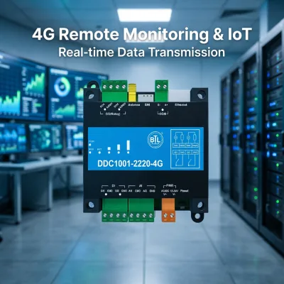 Sunfull DDC1001-2220-4G 4G DDC Controller with SIM Card Slot for MQTT Cloud Upload and Remote IoT Monitoring