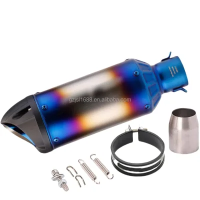 General Modified Duckbill Exhaust Pipe Motorcycle Exhaust System Accessories Motorcycle Muffler