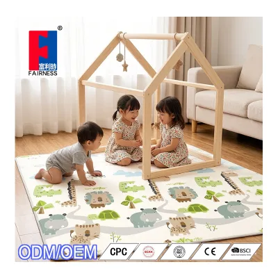 Fairness Wholesale Preschool Nap Mat Colorful Sleeping Mat Waterproof Lightweight Durable Pediatric Floor Mat for Daycare Center