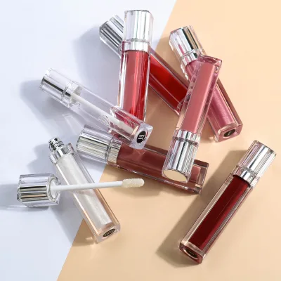 Wholesale Private Label Custom Logo Vegan Glossy Lip Gloss High Shine Non Sticky Hydrating Lip Oil