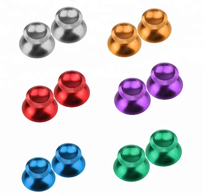 Aluminium Metal Joystick Cap Thumbsticks Analogue Thumb Stick Cover for Sony PS3 Controller Thumbstick