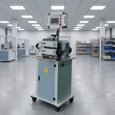 Fully Automatic Servo Motor Small PLC Cutting Machine, Used for Plastic Pipe, Silicone, PP Pipe, and PE Pipe Cutting Machine