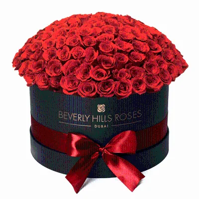 Paper Flower Gift Box Luxury Round Cardboard Flower Boxes for Bouquets Rose Flowers Packaging