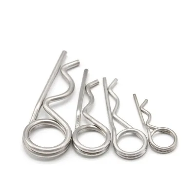 High Quality Stainless Steel Spring Pin Double Type Spring Cotter Pin