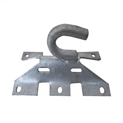 Steel Industrial Carabiner Wall Hook for Tension Wire