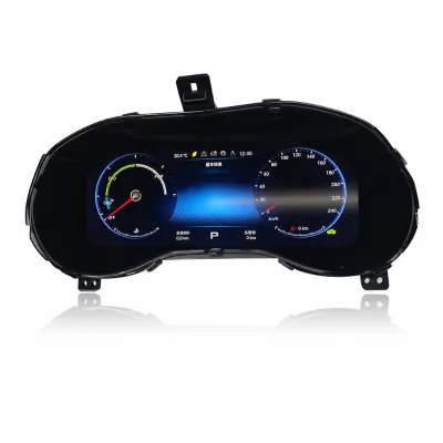 New 12.3 Inch Full LCD Digital Instrument Cluster Built-in GPS Navigation 1080P HD Video Support for for 2021-2026 HEV
