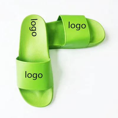 Top Selling PVC EVA Rubber Unisex Sport Slippers Personalized Photo 3D Printed Your LOGO Custom Women's Slides