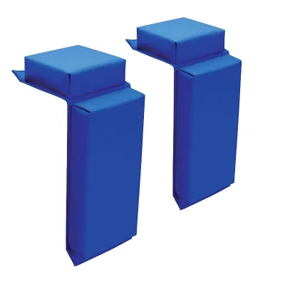 High Density Foam Boat Contour Fender Dock Bumper with Cords, Pack of 2