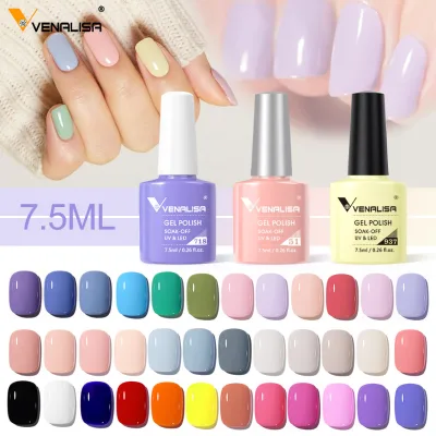 Venalisa Uv Led Soak off 60 Colors Gel Nail Polish OEM Brand Private Your Label French Nails Enamel Gel Nail Polish Lacquer