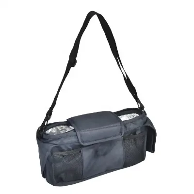 Hot Selling Baby Products Customized Insulated Breast Baby Bottle Cooler Bag Milk Bottle Bag Cup Holder Stroller Organizer Bag