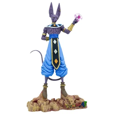 Wholesale Japan Anime DragonBall Hot Sale Doll Model Ornament Action Figures Destroys Beerus Model Toy