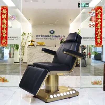 HEALICOM HA075 Remote Control Adjustable Backrest Leg Rest Electric Facial Bed Beauty Bed