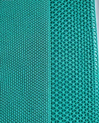 High Density PVC S Non-Slip Mat 5-8.5mm Thickness 2.5-2.7kg/sqm PP PE Woven Bag Packing for Factory Walkway Garage Entrance