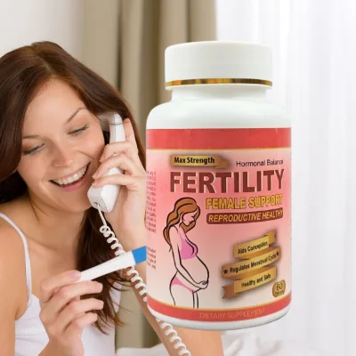 Premium Quality Female Fertility Tablets Reproductive Health Aids Conception Pills Dietary Supplement for Women