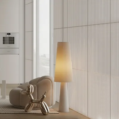 Wabi-sabi Floor Lamp Living Room Bedroom Study Art Creative Atmosphere Vertical Light