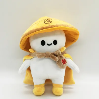 Shengye China Manufacturer Custom High Quality Action Figure Plush Yellow Cloak Character Toy for Advertising Promotion Gift