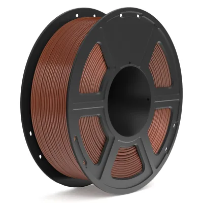 High-Speed 3D Printer PETG Brown Consumable Material 1.75mm Flat Cable Neat 3D Filament