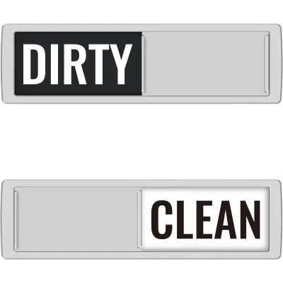 Kitchen Tour Dishwasher Magnet Clean Dirty Sign, Upgrade Super Strong Clean Dirty Magnet for Dishwasher, Large Text Easy to Read