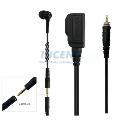 CLPe446 Earpiece with Mic Compatible for Motorola Radios CLPe Plus CLP107e CLP-446e Headset