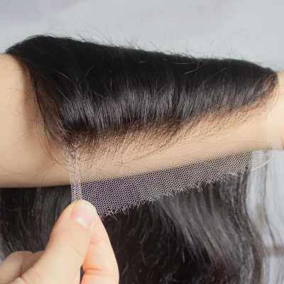 Cuticle Aligned Unprocessed 100% Virgin Remy Human Hair HD 13x4 13x6 4x4 Transparent Lace Frontal Closure Wholesale Price