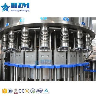 Complete XGF24-24-8 Liquid Nitrogen Dosing Unit Mineral Bottle Water Filling Plant Line Beverage Bottling Machine Price