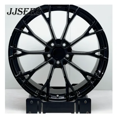 JJSEES Forged 5x112 Wheels 19 20 21 Inch for audi Wheels RS4 RS6 S4 B8 B9 A4 A6 Allroad Avant Wagon Custom Black Alloy Wheels