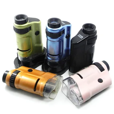 20x to 40x Microscope Portable With Light Kids Magnification Microscope