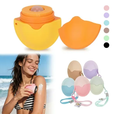 Private Brand Fruit Shape Back Lotion Applicator Car Gift Set Mango Shape Sun Cream Applicator OEM Tanning Lotion Applicator