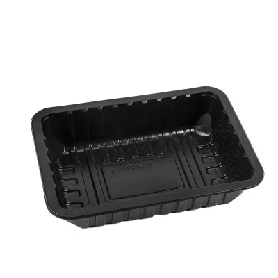 Flexography Disposable Vacuum PP Food Grade Offset Printed Plastic Trays for Industrial Use