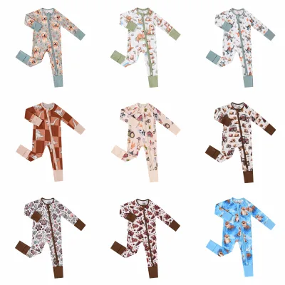 RTS Mystery Bundle Baby Bamboo Pajamas Random Style Wholesale Box Ready for Fast Delivery