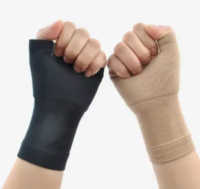 Compression Arthritis Gloves Spandex for Hand Pain Relief Fingerless Design Anti-Bacterial Carpal Tunnel Support for Women Men