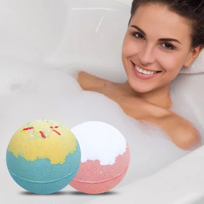 Sulfate-Free Skin Revitalizer & Moisturizer Bath Bomb Customizable Logo with Rosemary & Jasmine Fragrance