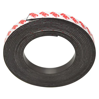 Flexible Rubber Magnetic Tape with Neodymium Magnet 3M Adhesive 3M Cutting Industrial Magnet Permanent Type