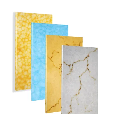 Translucent Stone Veneer Sheet Backlit Stone Artificial Stone Marble for Display
