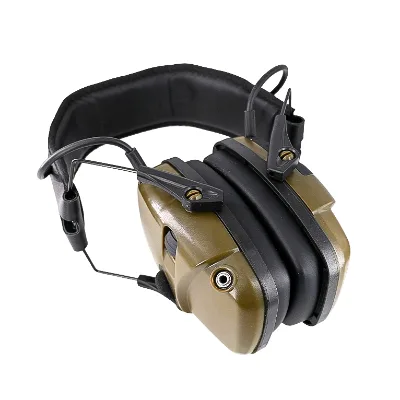 ET-EF100 Electronic Hearing Protection Headset with 2-Pin Connector for Baofeng Kenwood Ideal for Tactical Operations