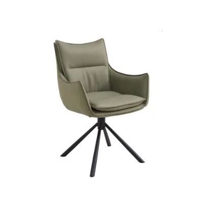 Leather Upholstered Dining Chair, Modern comfortable office chairs