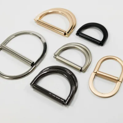 Wholesale Logo Customized Back Strap Belt Adjuster Tape Cap Metal Buckle