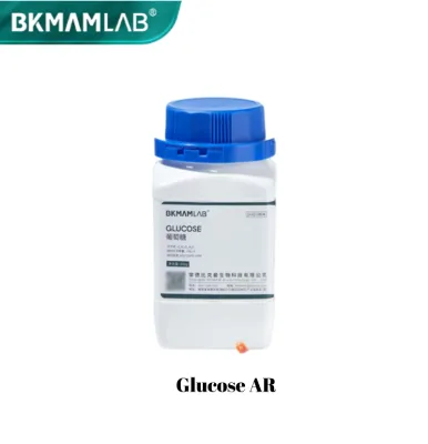 BKMAM 250g/ Bottle Pure Industrial Grade Monohydrate Glucose Laboratory Chemical Reagent for Grape Analysis Biological
