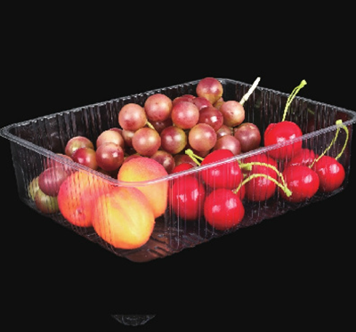 Thermoforming Plastic Blister Packing Tray PET/PE Tray High Barrier Custom Large Clear Disposable Food Vegetable PET/PE Trays