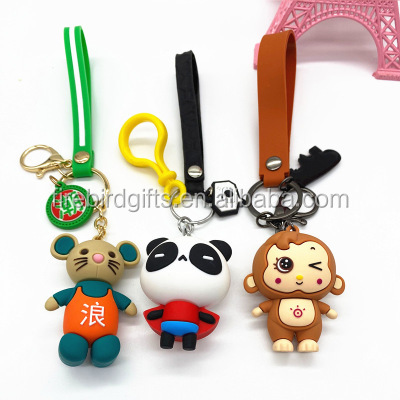 Custom 3d Keychain Soft PVC Rubber PVC Keychain Custom Made High Quality 3d Soft Pvc Keychain