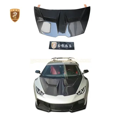 Vors Design Carbon Fiber Car Front Engine Hood Cover for Lambor Huracan Lp580 Lp610