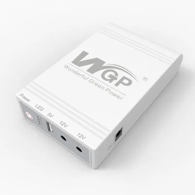 WGP multi output USB DC mini ups portable backup 5v 12v 12v mini ups for WIFI router