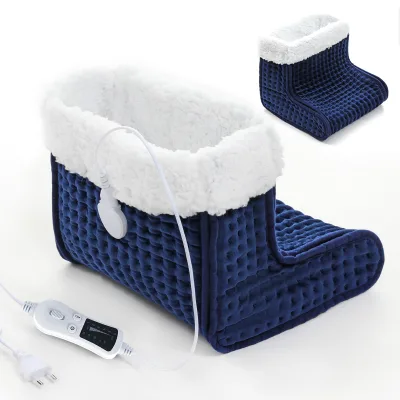 Zipper Heated Foot Warmer - Perfect for Home & Office Use in Fall and Winter, Comfortable and Skin-friendly