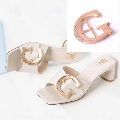 Accept Custom Large Shoe Buckle Accessories Buckle Elegant Shoes Buckles Fashion
