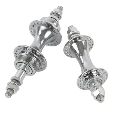 Mountain Bicycle Parts Front/Rear Wheel Hub 36 Hole Iron Steel Bike Wheel Hub
