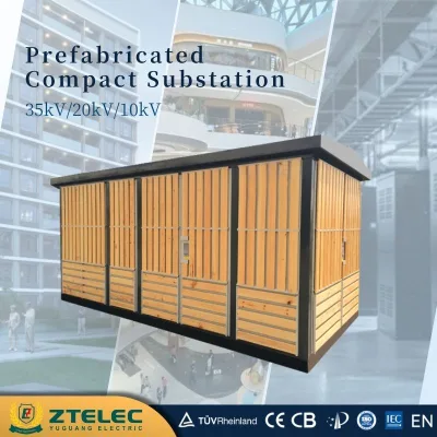 Indoor Outdoor Use Eurostyle Box Type Underground Compact Substation with Dry Type Transformer Use for Medium-sized Factories