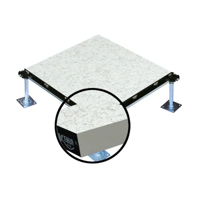 Steel Cement Panel 60x60 Encapsulated Calcium Sulphate Raised Access Floor