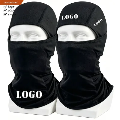 Custom Balaclava Face Cover Shiesty Mask UV Protector Lightweight for Motorcycle Snowboard