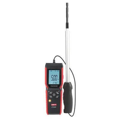 UNI-T UT362H Professional Airflow Temperature Air Volume Split Probe Measurement Hot Wire Anemometer Sensor Wind Speed Meter